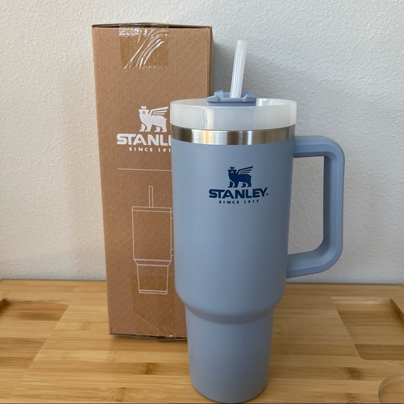 Stanley Dining Nib Stanley Quencher Tumbler Chambray Blue Poshmark
